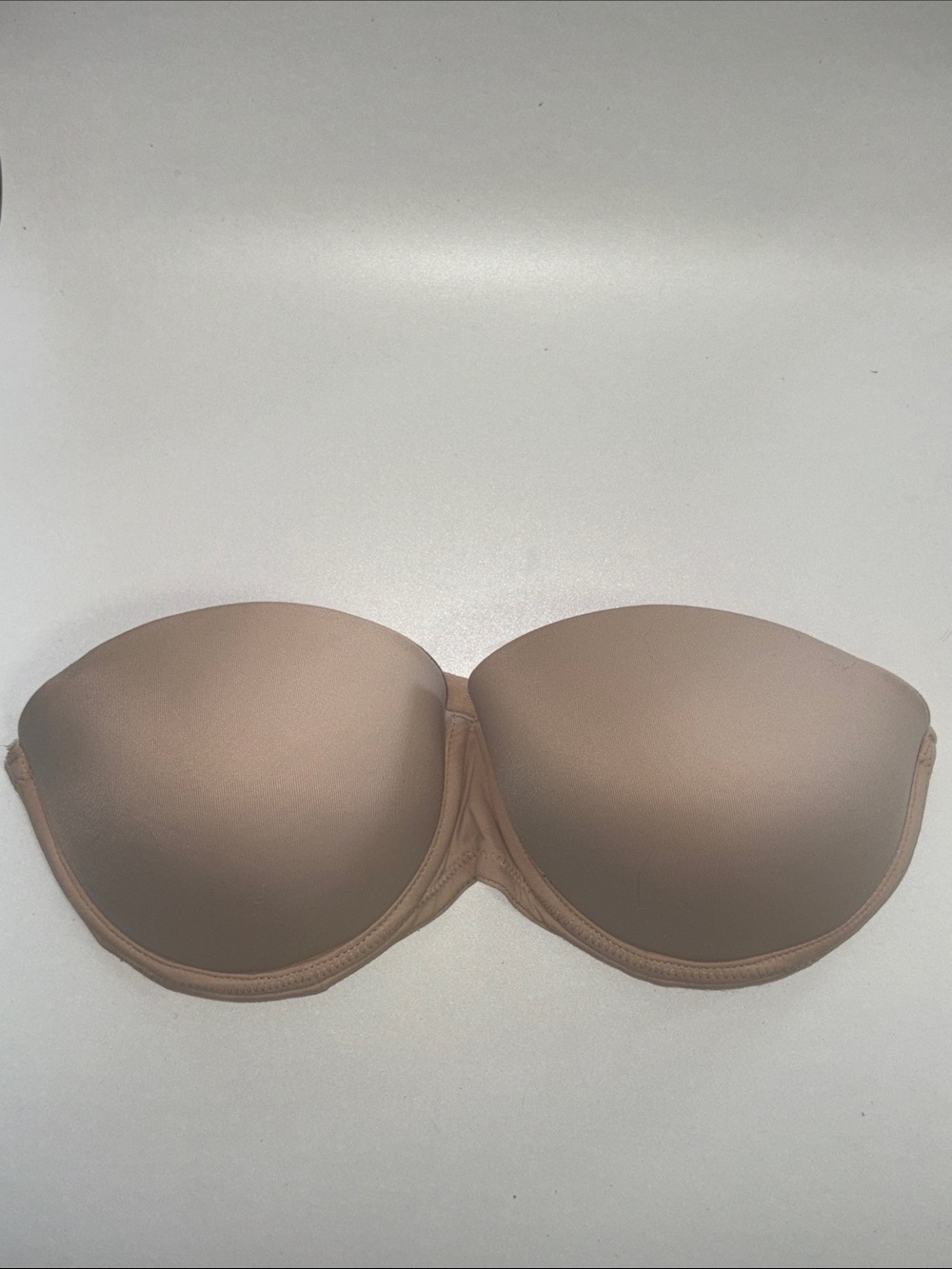 Strapless Push Up Nude T-Shirt Bra